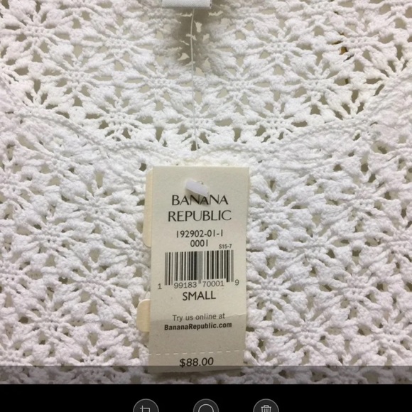 Two Banana Republic Knitted/Crochet Tops - Picture 4 of 12